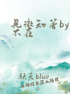 见微知著by音不在