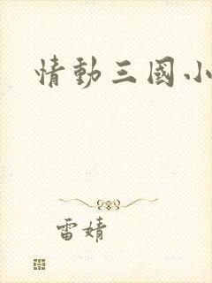 情动三国小说