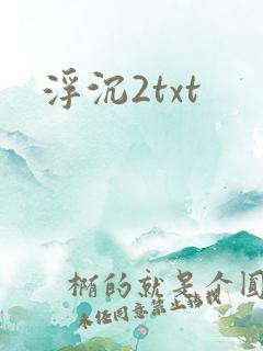 浮沉2txt