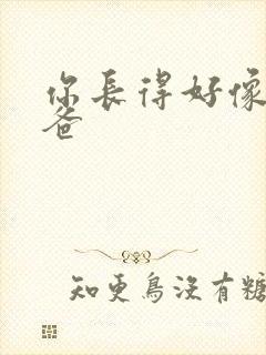 你长得好像我爸爸