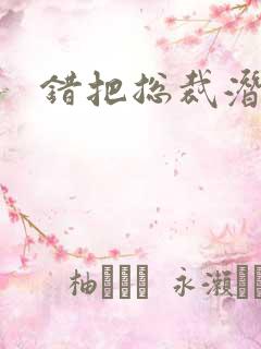 错把总裁潜规则