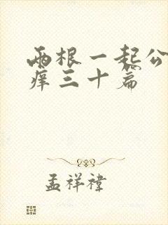 两根一起公憩止痒三十篇