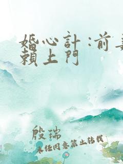 婚心计 :前妻赖上门