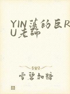 YIN荡的巨RU老师