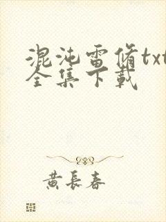 混沌雷修txt全集下载