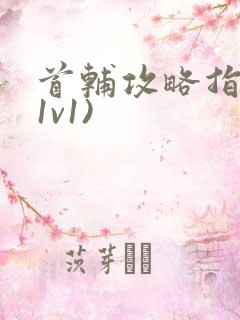 首辅攻略指南(1v1)