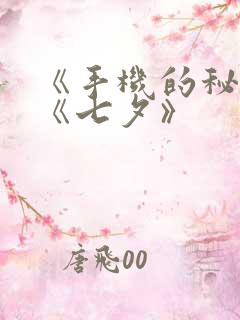 《手机的秘密》《七夕》