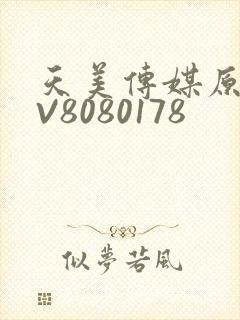 天美传媒原创MV8080178