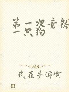 第一次竟然给了一只狗