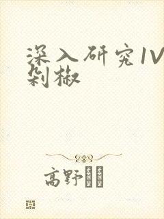 深入研究1V2剁椒