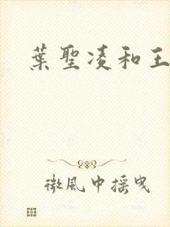 叶圣凌和王可馨