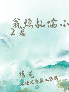 翁熄乩伦小说32篇