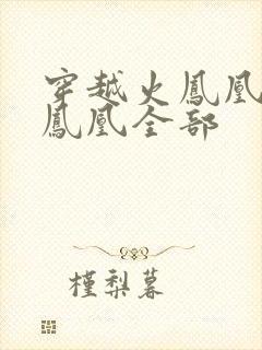 穿越火凤凰干火凤凰全部