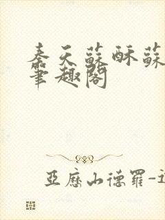 秦天苏酥苏小说笔趣阁