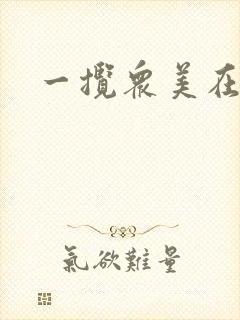 一揽众美在三国