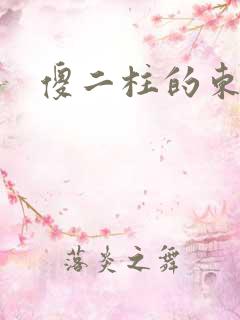 傻二柱的东西大