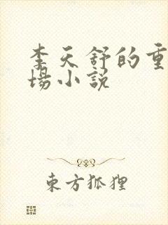 李天舒的重生官场小说