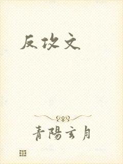 反攻文