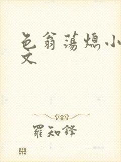 色翁荡熄小说全文