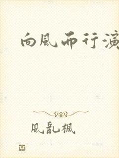 向风而行演员表