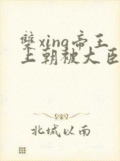 双xing帝王上朝被大臣们调教