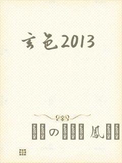 玄色2013