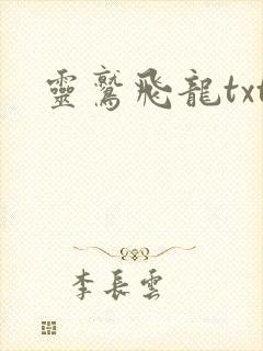 灵鹫飞龙txt