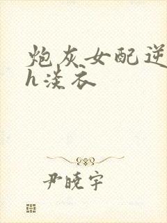 炮灰女配逆袭记h淡衣