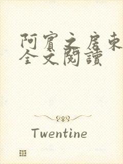 阿宾之房东太大全文阅读