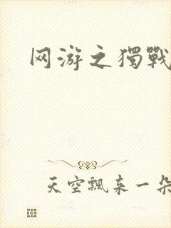 网游之独战天下