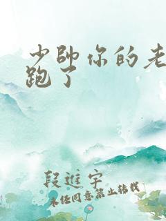 少帅你的老婆又跑了