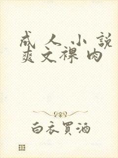 成 人 小 说爽文裸 肉