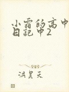 小霜的高中成长日记中2