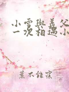 小雪与义父的第一次相遇小说