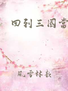 回到三国当保镖