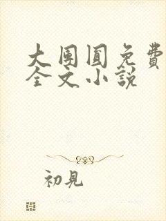 大团圆免费阅读全文小说