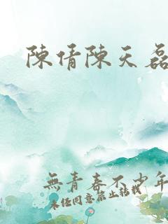 陈倩陈天磊小说
