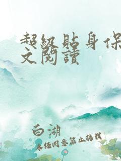 超级贴身保镖全文阅读