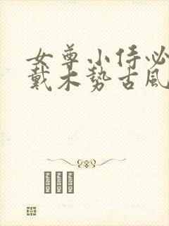 女尊小侍必须佩戴木势古风