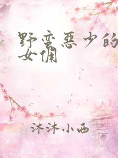 野蛮恶少的千金女佣