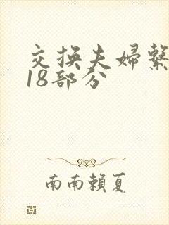交换夫妇系列第18部分