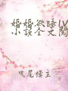 婚婚欲睡1V1小说全文阅读