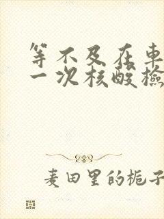 等不及在车里做一次核酸检测