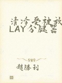 清冷受被放置PLAY分腿器