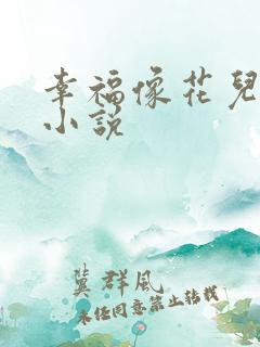 幸福像花儿一样小说