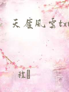 天庐风云txt