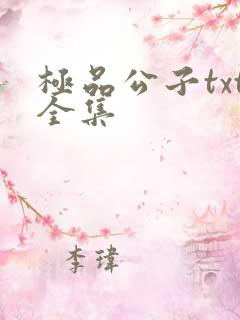 极品公子txt全集