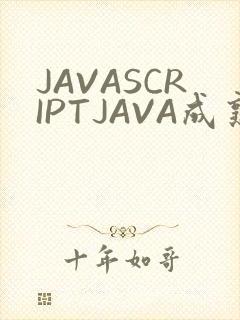 JAVASCRIPTJAVA成熟亲子