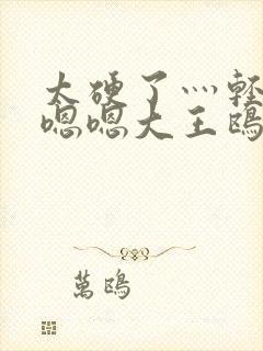 太硬了灬轻点灬嗯嗯大王鸥