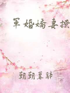 军婚娇妻撩人